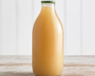 Glass Bottle Apple Juice 
