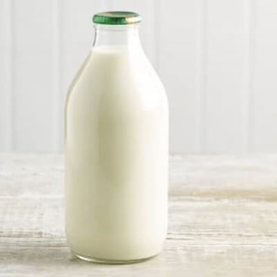 Glass Bottle Oat Milk 