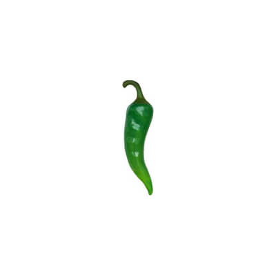 Organic Green Chilli Pepper (Spicy)