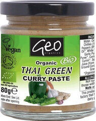 Organic Thai Green Curry Paste