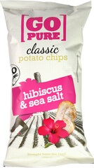 Organic Potato Hibiscus Sea Salt Crisps 