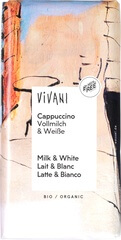 Organic Milk/White Cappuccino Chocolate