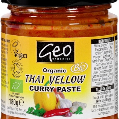 Org Thai Yellow Curry Paste 