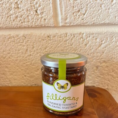 Filligans Mustard With Sundried Tomatoes &  Balsamics