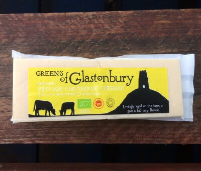Green’S Of Glastonbury Organic Cheddar Cheese