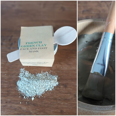 French Green Clay Face And Foot Mask