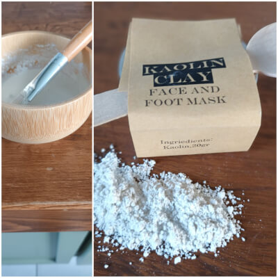 Kaolin Clay Face And Foot Mask 