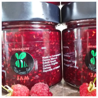 Homemade Raspberry Jam / Subh Sútha Craobh