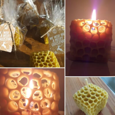 Honeycomb Candle