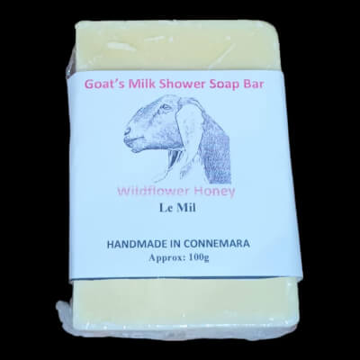 Goat's Milk Shower Soap Bar With Honey