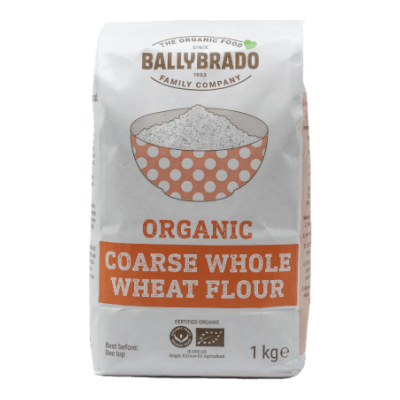 Ballybrado Organic Coarse Whole Wheat Flour 