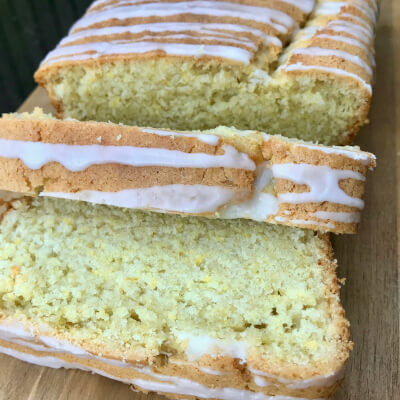 Vegan Lemon Drizzle Loaf Cake