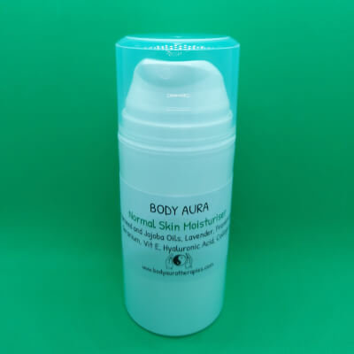 Body Aura Normal Skin Moisturiser 100Mls Pump Dispenser