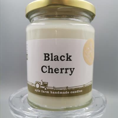Black Cherry 100% Soy Wax Candle