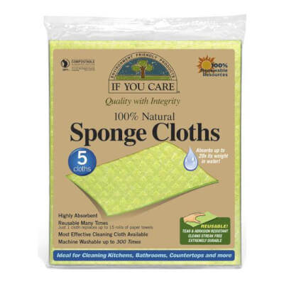 If You Care - Sponge Cloth 5Pk