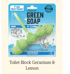Marcels Green Soap - Eco Toilet Block Geranium & Lemon