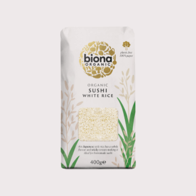 Biona Organic Sushi Rice 400G