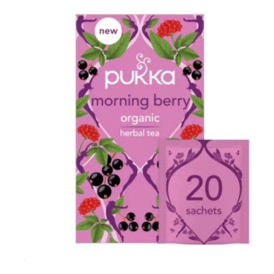 Pukka Organic Tea - Morning Berry Tea 20 Tea Bags