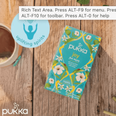 Pukka Organic Tea - Joy  20 Tea Bags