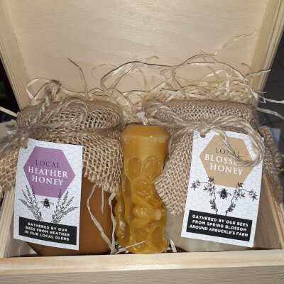Local Heather And Blossom Honey Gift Set