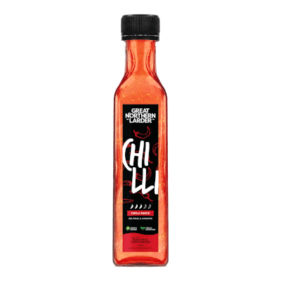 Chilli - Our Famous Four Ingredient Hot Sauce - Naturally Very Low Calorie