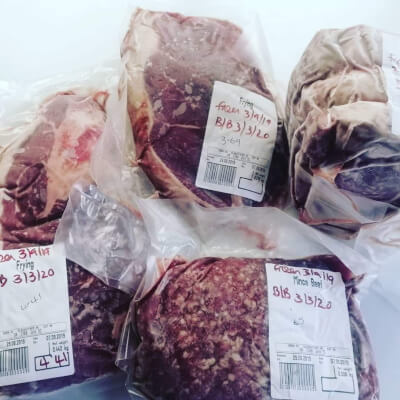 Frozen Meat Pack. Aberdeen Angus Beef 