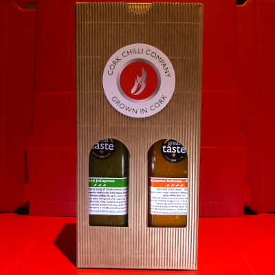 250Mls Twin Pack Gift Box - Great Taste Collection - Loco Jalapeno Habanero Inferno