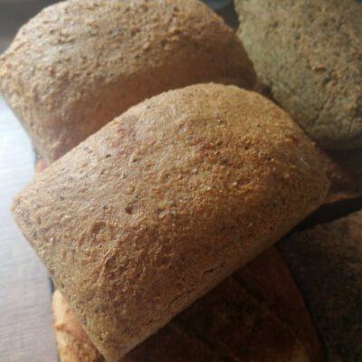 Keto Flaxseed Chia Half Loaf