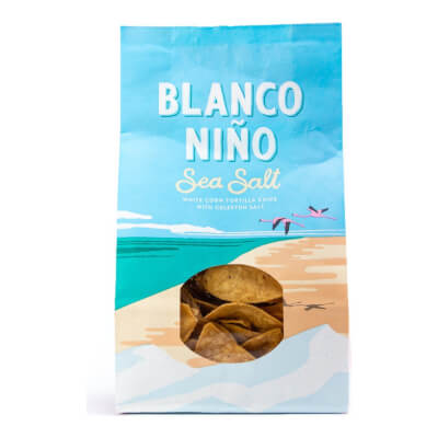 Blanco Niño Tortilla Chips Sea Salt. Special Offer Everything Must Go! 