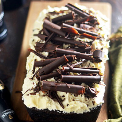 Chocolate Guinness Loaf Cake