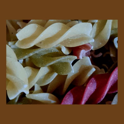 Organic Tricolore Fusillii Pasta