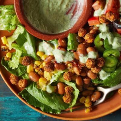 🥗 New Cilantro Ranch Bean Salad 