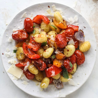 Gnocchi Mixed Peppers Bake 