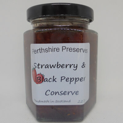 Strawberry Black Pepper Jam 1 227 G
