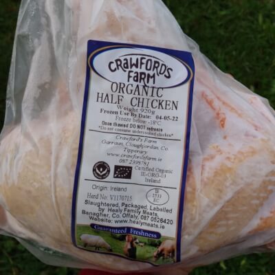 Organic Half Chicken