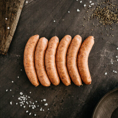 Organic Gluten Free Cumberland Sausages