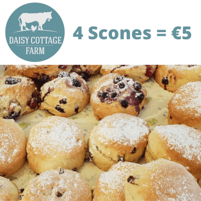 Fresh Lemon And Raspberry Scone Special - 4 For €5