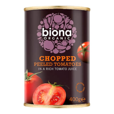 Biona Sun Ripened Chopped Tomatoes