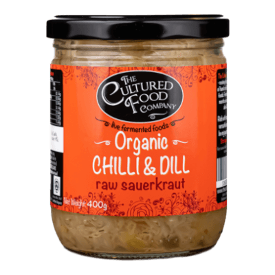 The Cultured Food Co, Organic Chilli & Dill Raw Sauerkraut