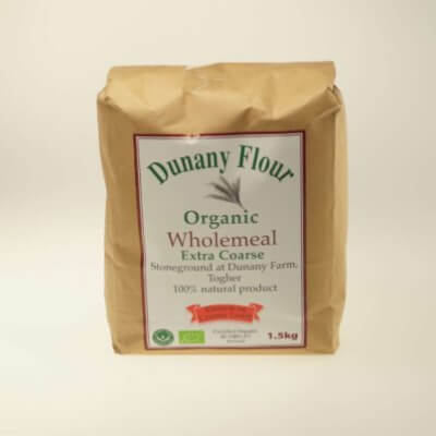 Dunany Flour Organic Wholemeal Extra Coarse 