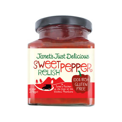 Janet's Just Delicious Sweet Pepper Relish 