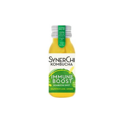 Synerchi Kombucha Immune Boost Shot (Grapefruit, Lime & Ginger)