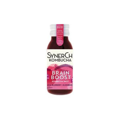 Synerchi Kombucha Brain Boost Shot (Acai, Blueberry & Elderberry)
