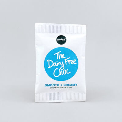 Nobo, The Dairy Free Choc - Smooth & Creamy Choc Button 