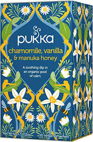 Pukka Organic Chamomile, Vanilla & Manuka Tea