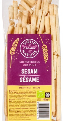 Your Organic Nature, Sesame Breadsticks 