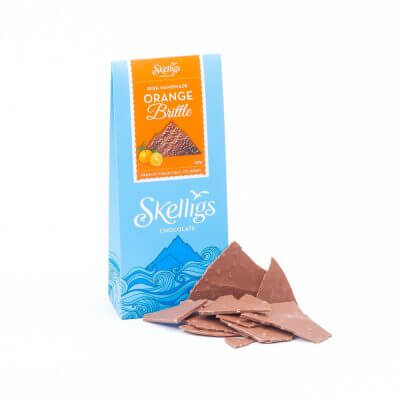 Skelligs Orange Milk Chocolate Brittle