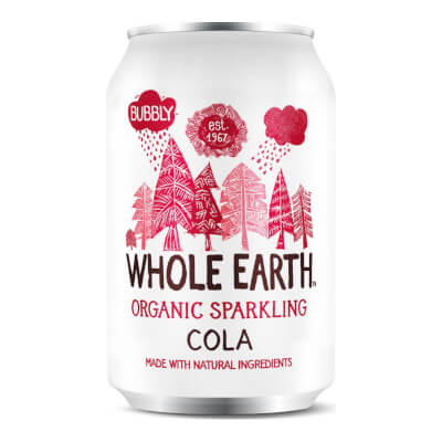 Whole Earth Organic Sparkling Cola Can