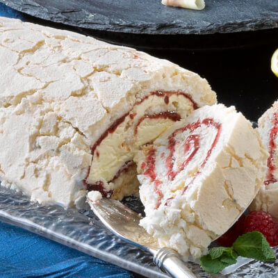 Raspberry Roulade - 10 Portions