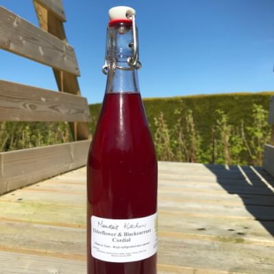 *New* Elderflower And Blackcurrant Cordial Watergrasshill Only